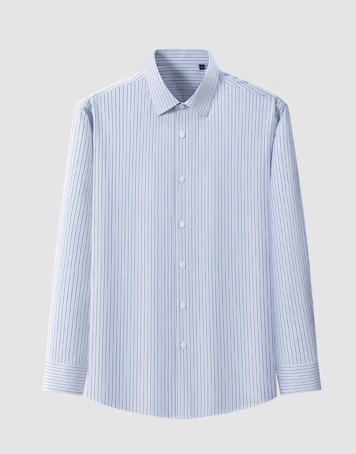 200-count cotton non-iron striped shirt-ms-10-1